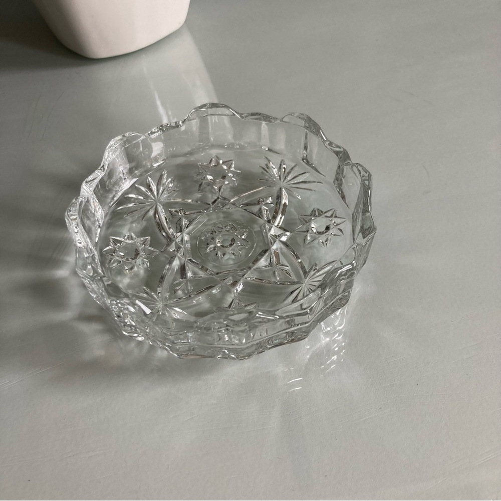 Cut Glass Dish